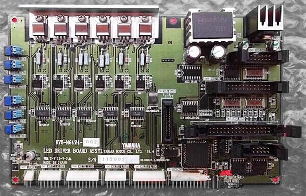 Yamaha YV100X LED driver board KV8-M6474-002 KV8-M6474-00X